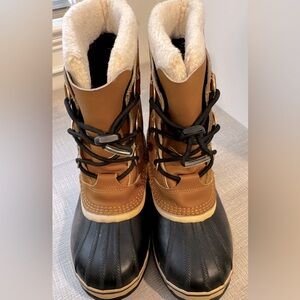 Sorel Children's Yoot Pac Leather Waterproof Boot Winter Boots. Size Youth 6